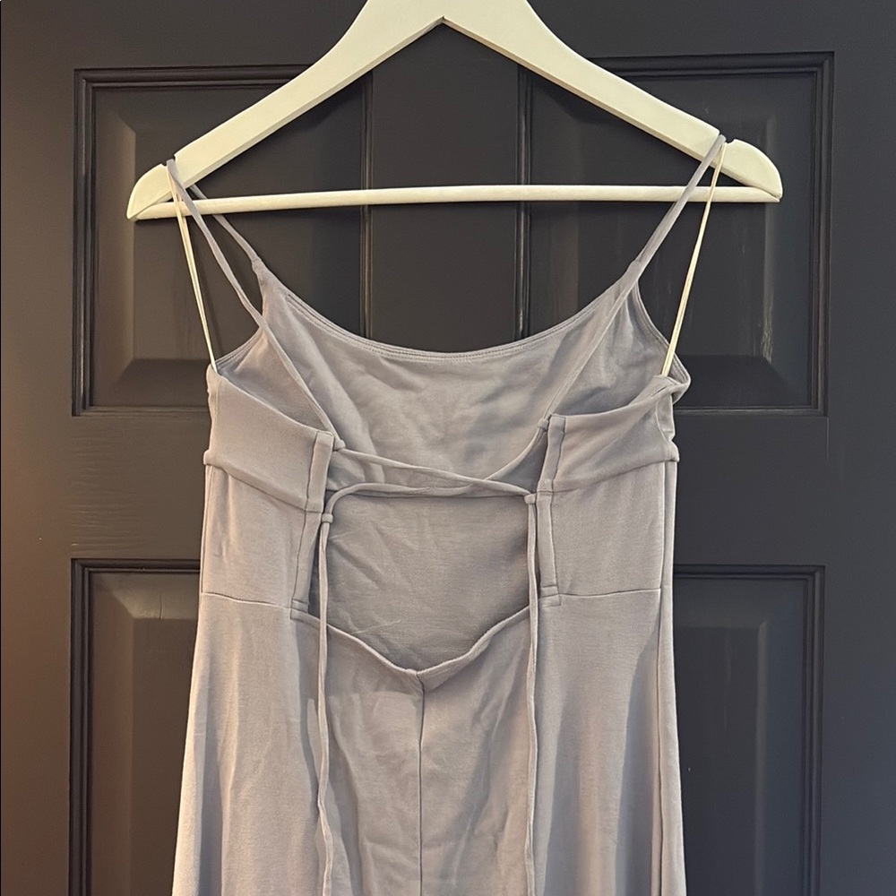 Aritzia Gray Maxi Dress - Picture 3 of 4